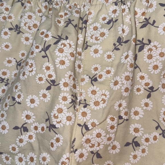 RVCA Daisy Cotton Sawyer Elastic Waistband Shorts Sz.L NWT! - Picture 6 of 11